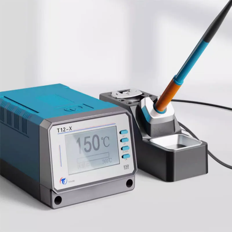 Умная паяльная станция Toor T12-X 75 Вт для ремонта печатных плат телефонов