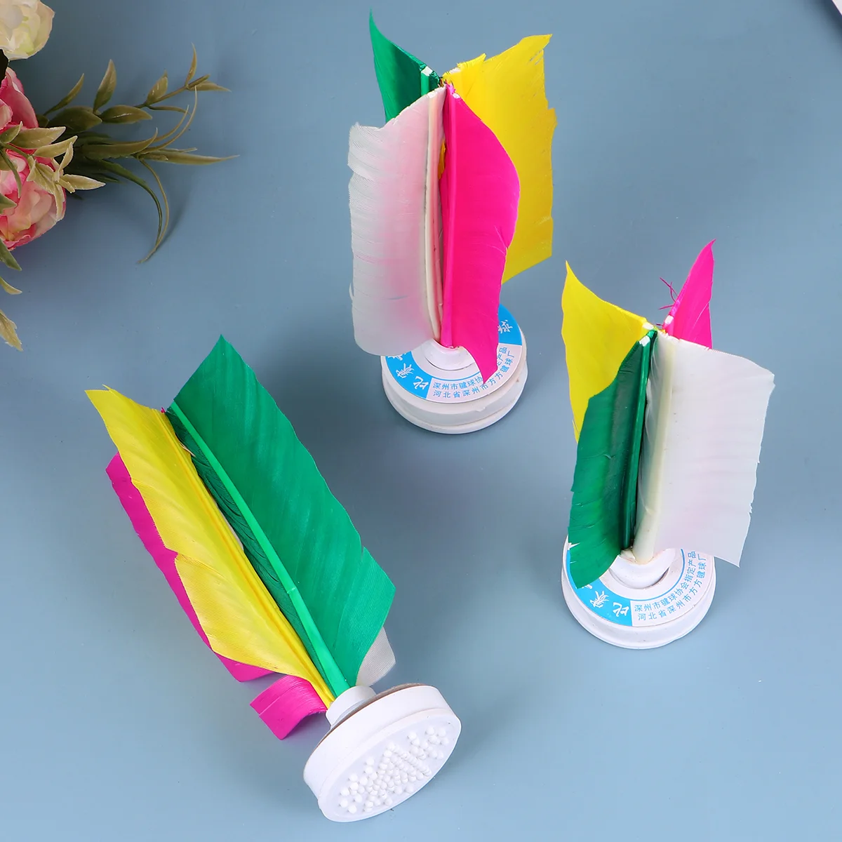 

6 шт., китайские Воланы Jianzi для занятий спортом