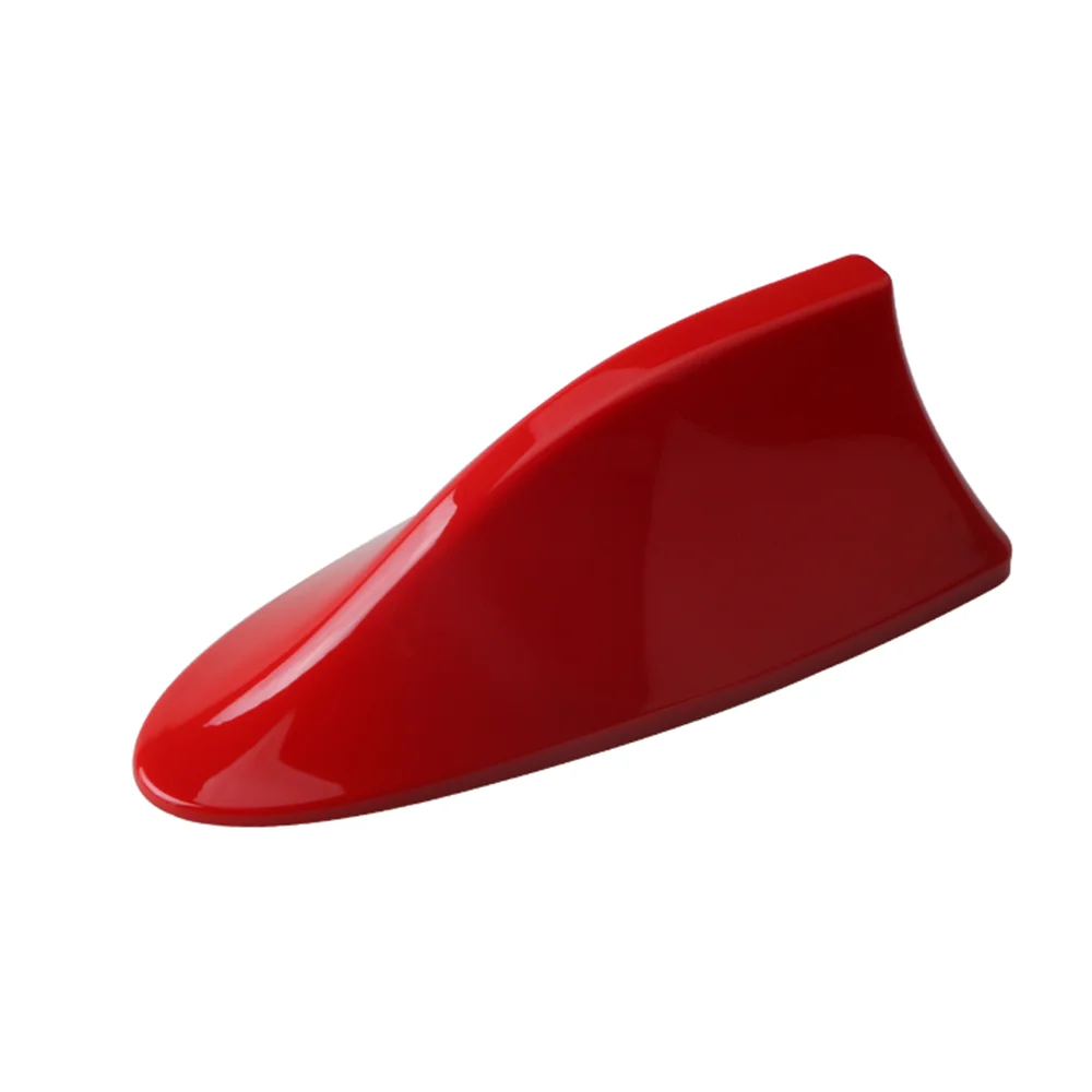 

For Grand Cherokee Car Roof Shark Fin Red Decorative Aerial Antenna Cover Sticker Base Roof Sticker for Car SUV Van