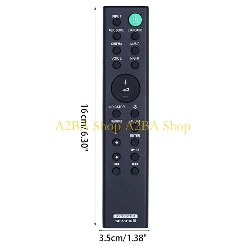A2BA DEMOTE CORNTE RMT-AH411U для звукового бара HT-S100F HTS100F HTS100F HTSF150 (art.: 3920cd7985fdc) - 3920cd7985fdc