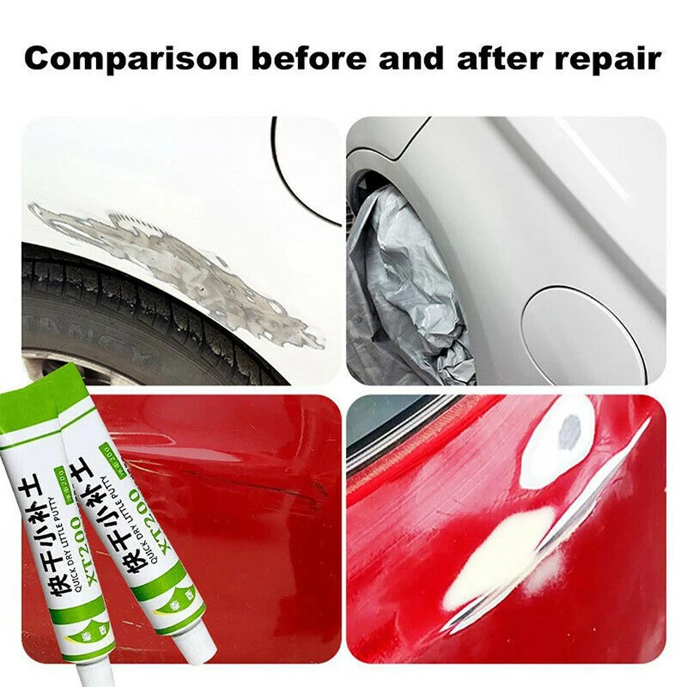 Quick Dry Little Putty Car Scratch Remover Touch Up Paste Fix Tools+Scraper Car Paint Finish High Quality Scratch Repair images - 6