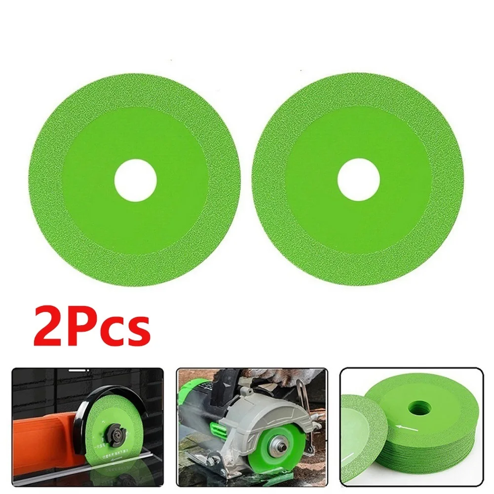 

1/2pcs 100mm Glass Cutting Disc Angle Grinder Ultra-thin Diamond Saw Blade Ceramic Tile Polishing Grinding Circular Cutting Disc