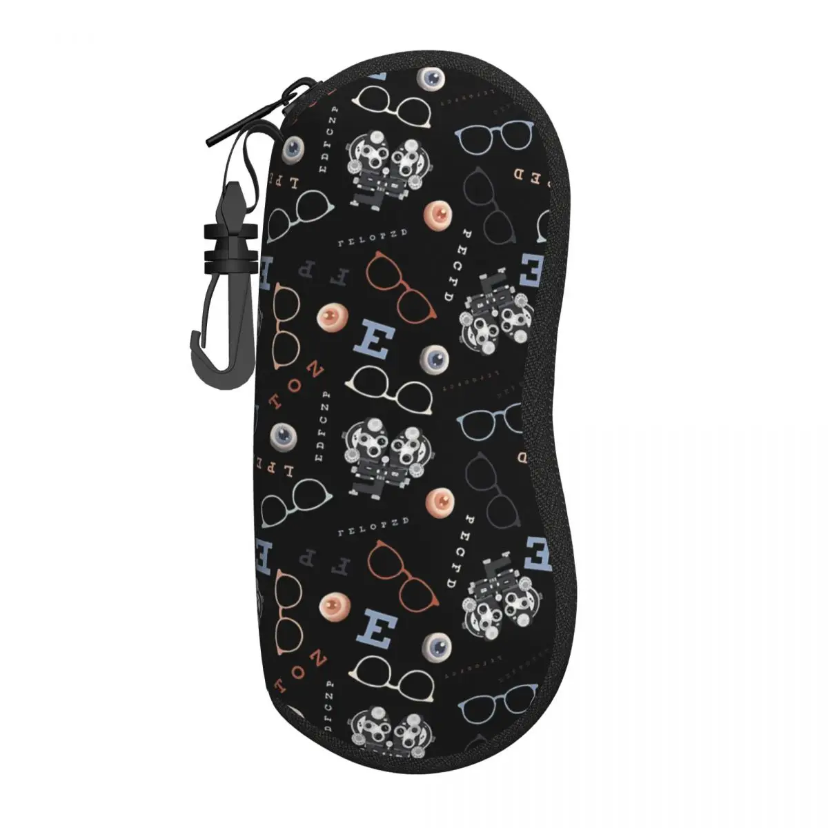 Изготовленные на заказ защитные чехлы для очков The Snellen Chart и глаза модный чехол