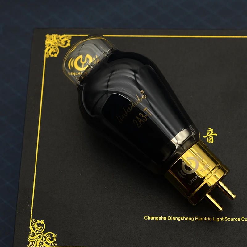 Linlai Treasure 2A3-T черный золотой базовый Repalce RCA/Psvane/Shuguang/2A3B/2A3C одна пара - купить по