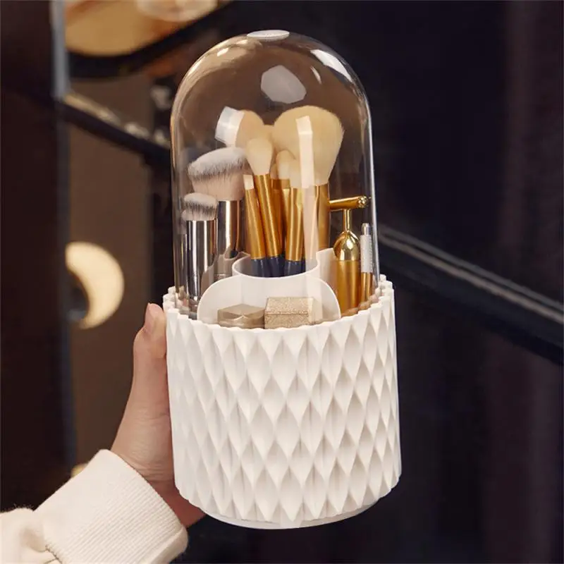 

360 ° Rotary Makeup Organizer Cosmetic Brush Storage Home Organization And Storage Jewelry Organizer Ins Style Storage Box