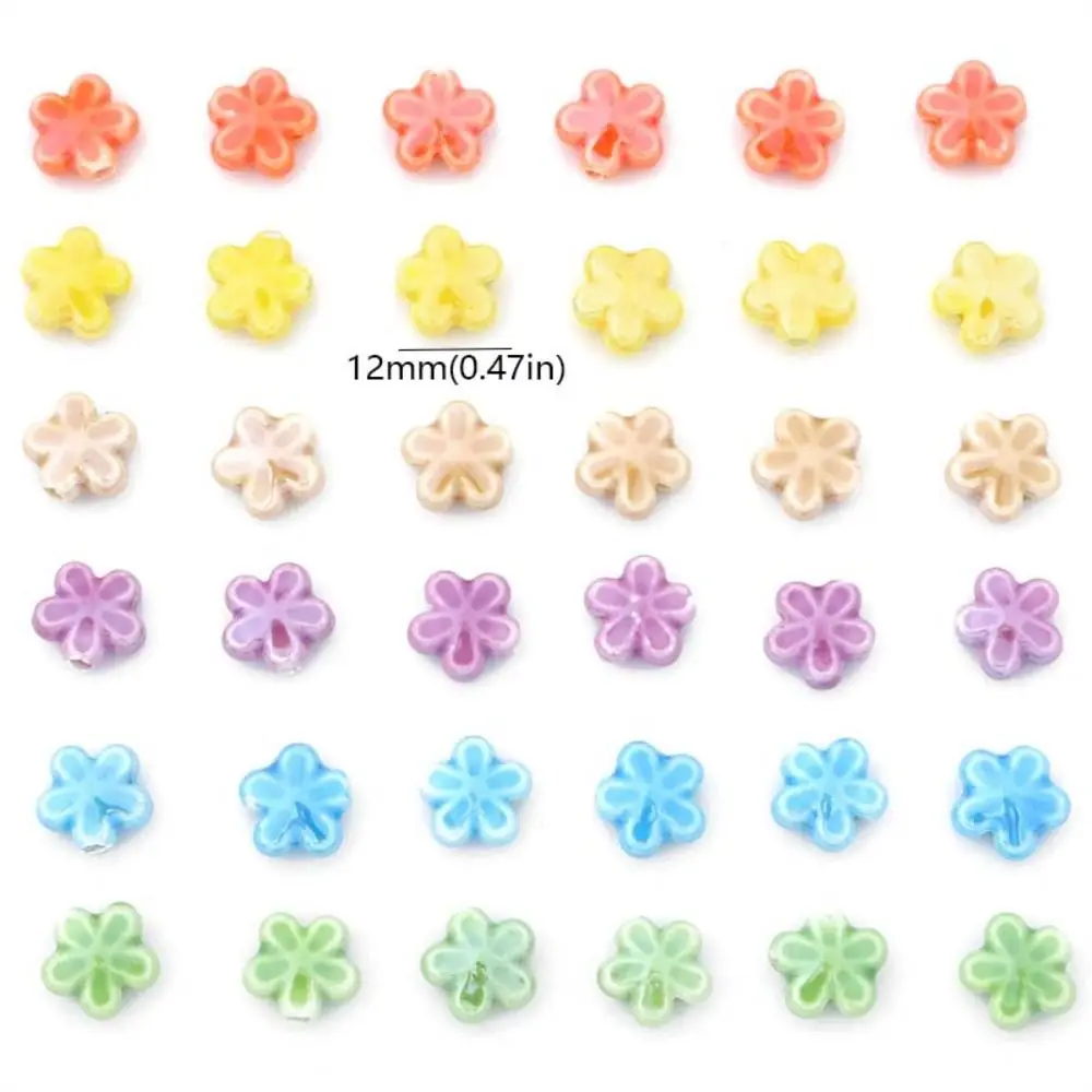 10 шт. керамические бусины-разделители для браслетов