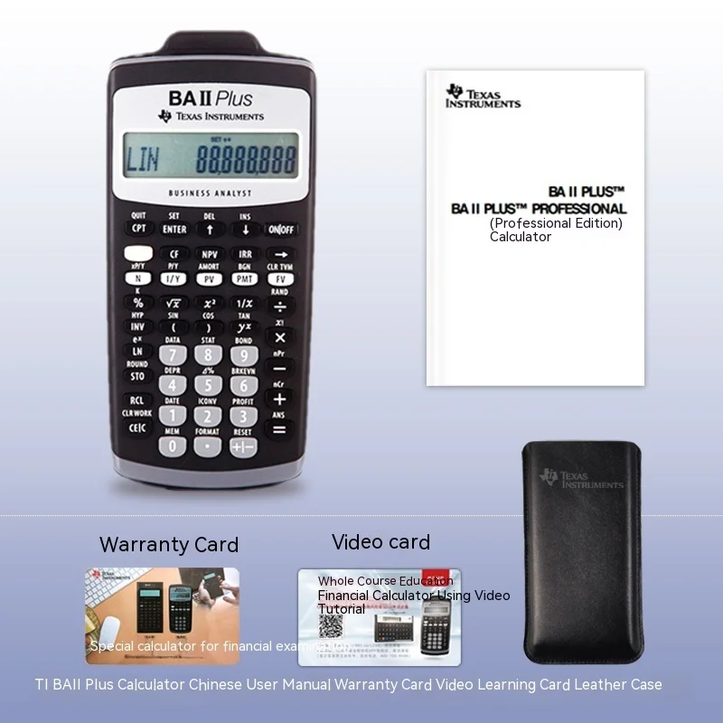 

Ti Texas Instruments Ba Ii Plus, финансовый калькулятор Cma, финансовый Frm, экзамен КФА, финансовый платеж, компьютерный обучающий артефакт