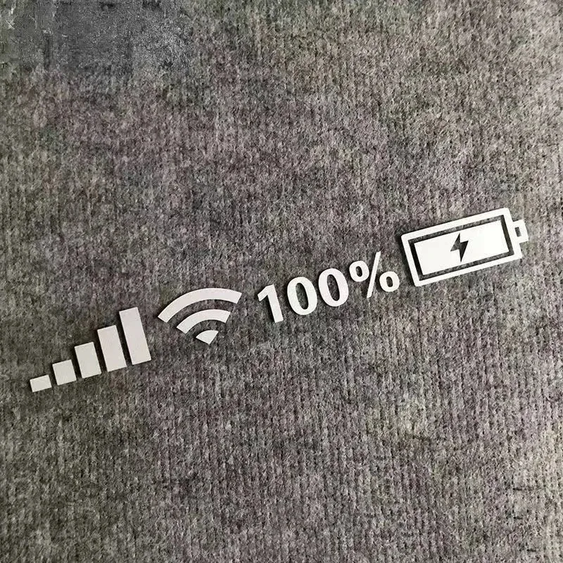 

Наклейки На Заднее Лобовое Стекло Автомобиля, Внешний Сигнал Wi-Fi, Виниловые Наклейки На Окна Для Украшения Автомобиля