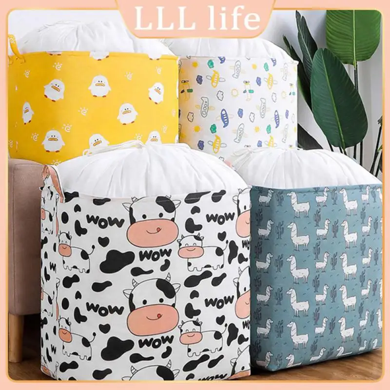 

Sundries Storage Basket Dirty Clothes Basket Durable Tasteless Packing And Moving Bag Comfortable Beam Mouth Storage Basket Safe