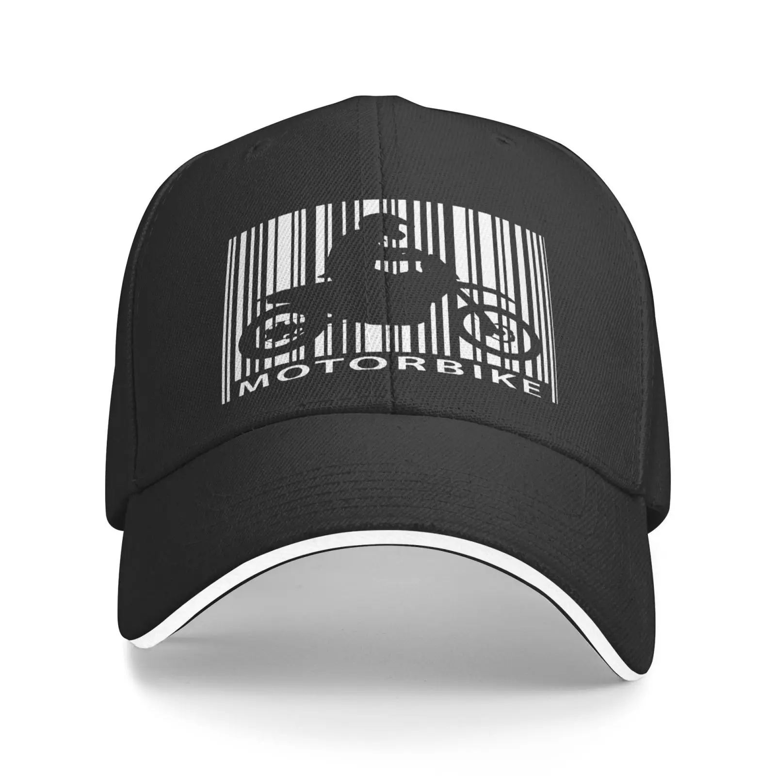 

Байкерская мотоциклетная Кепка с штрих-кодом, Бразильская Кепка в стиле хип-хоп, ковбойская Кепка для мальчиков, женская летняя кепка, женск...