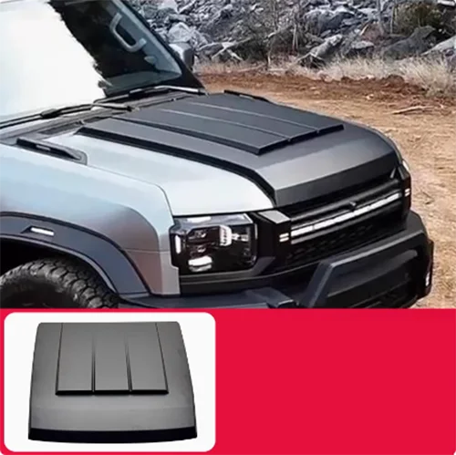 

Передняя крышка капота двигателя автомобиля, подходит для Jetour Traveler T2 2023 2024 2025, модифицированный комплект Mars Explorer, внешние аксессуары автомобиля