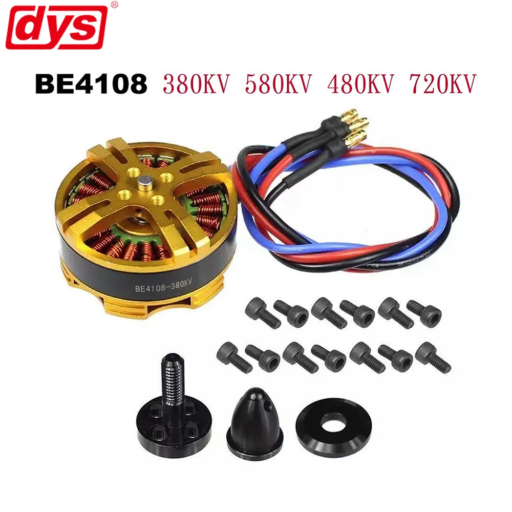 

DYS BE4108 бесщеточный двигатель для дрона аксессуар 380KV 580KV 480KV 720KVRC многоосевой внешний вращающийся фотомотор