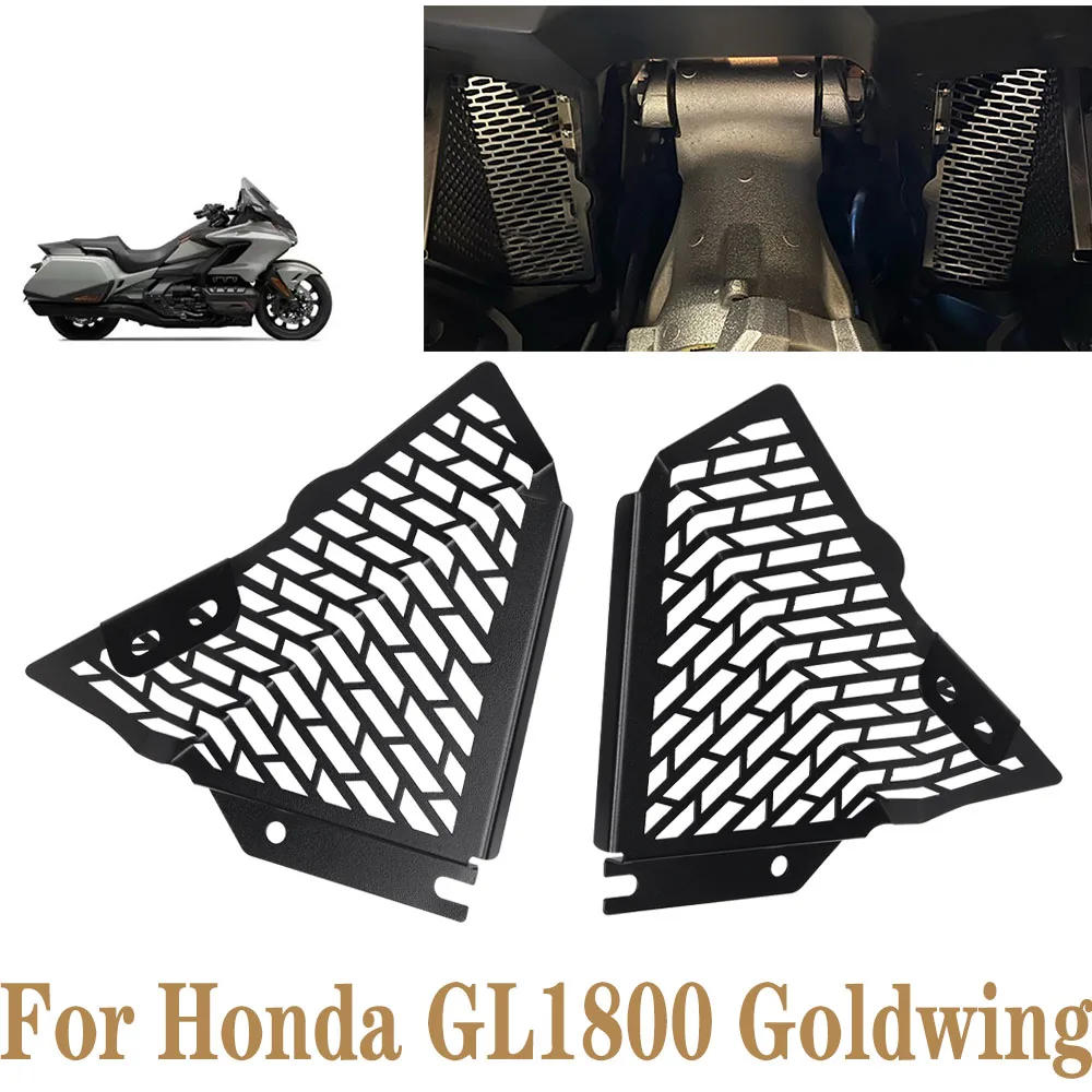 

Motorcycle Radiator Grille Guard Protector Grill Cover For HONDA GL1800 Goldwing Gold Wing 1800 F6B 2018 - 2022