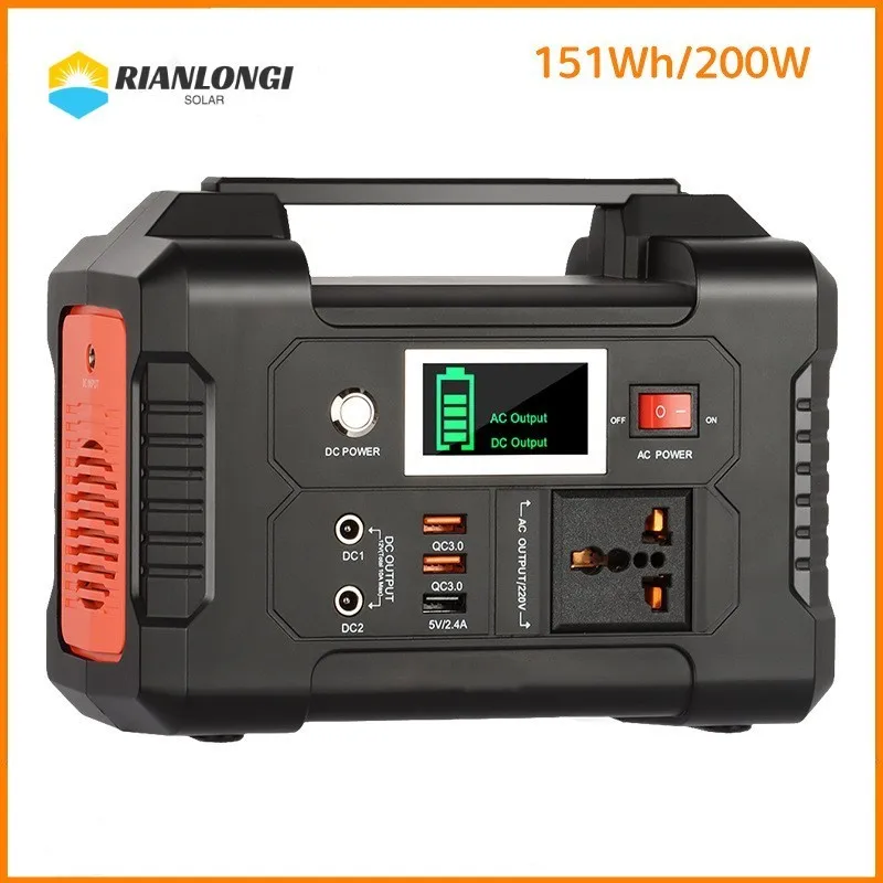 

Зарядное устройство для солнечного генератора, 200 Вт, 40800 мАч, Вт/ч