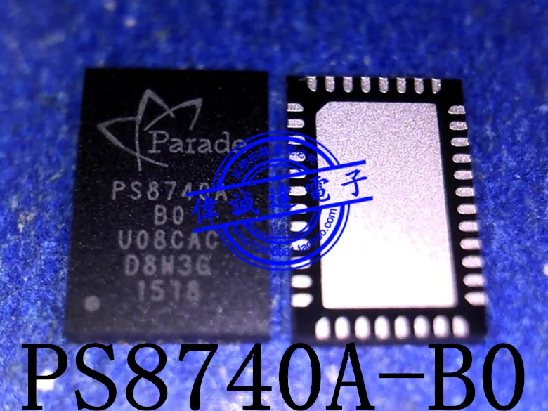 

(2Pcs/lot)PS8740AQFN40GTR-B0 PS8740A-BO PS8740A QFN40