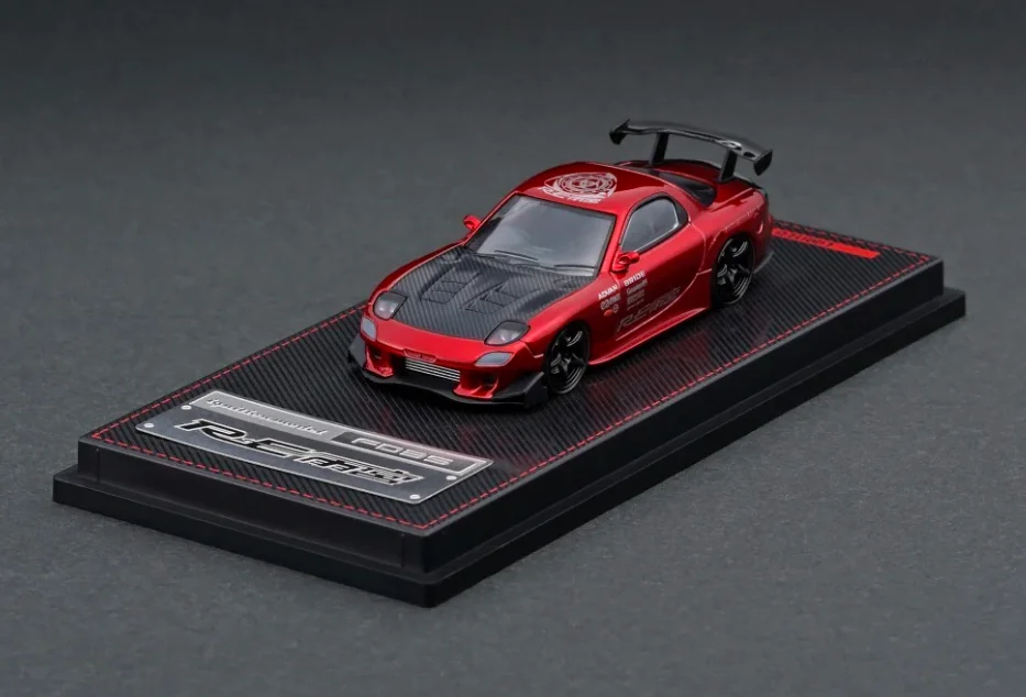 

Модель зажигания 1/64 IG2063 RX-7 (FD3S) RE Amemiya Red Metal Diecast коллекция автомобилей ограниченный выпуск хобби-игрушки