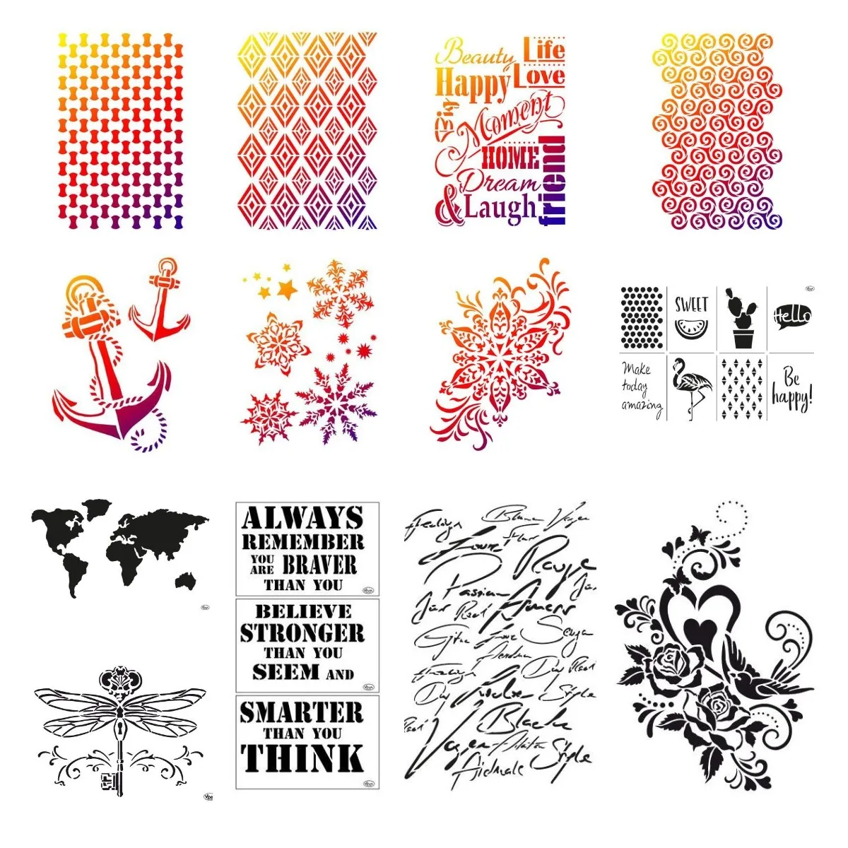 

Snowflake Dragonfly Flower 2023 New For Diy Scrapbooking Crafts Maker Photo Album Stencil Template Handmade Decoration Gift