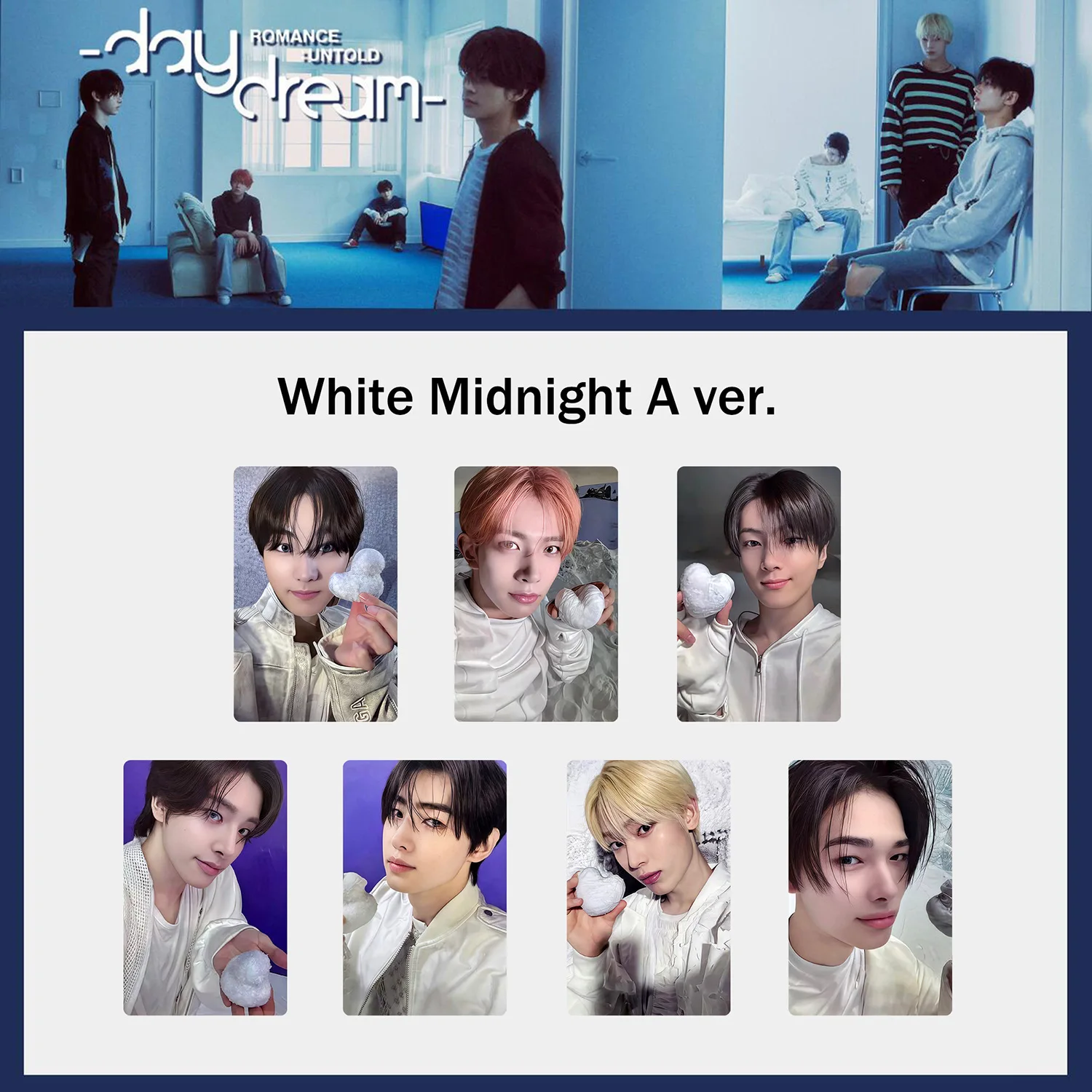 Альбом ROMANCE JUNGWON JAKE 7 шт