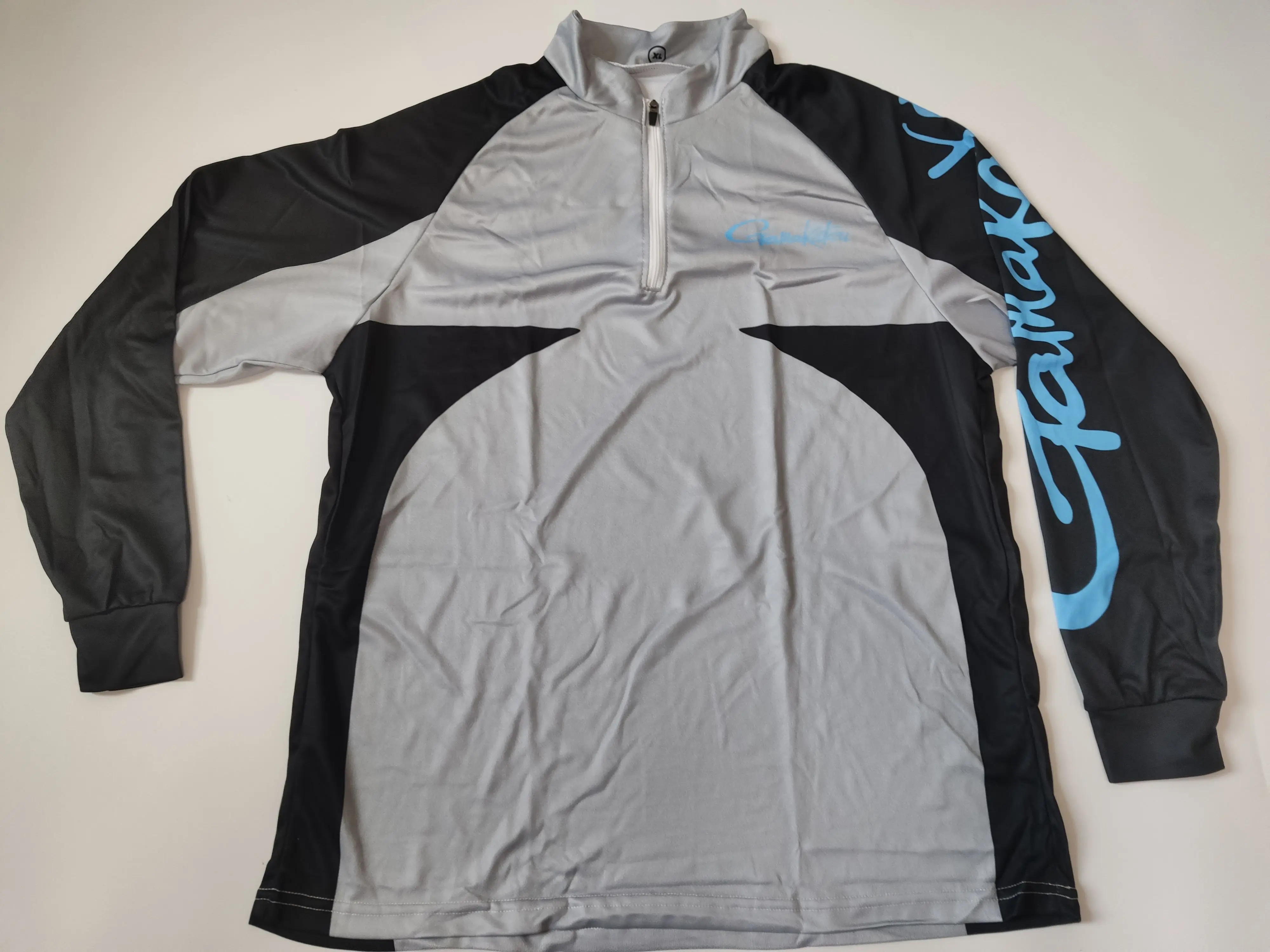 

New Gamakatsu grande taille XXS~5XL Fishing Clothes New Fishing Shirt Breathable Zipper Quick Drying Shirt