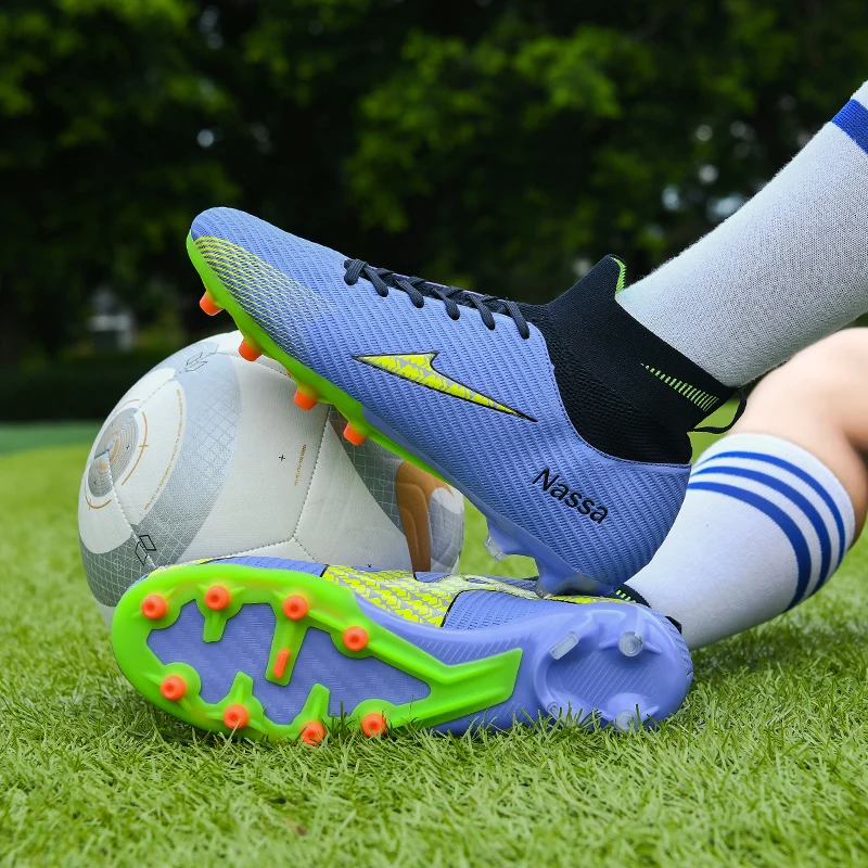 

C.Ronaldo Chuteira Society Soccer Shoes Cleats Wholesale Outdoor Wear resistant Studded Football Boots Futsal Training Sneaker
