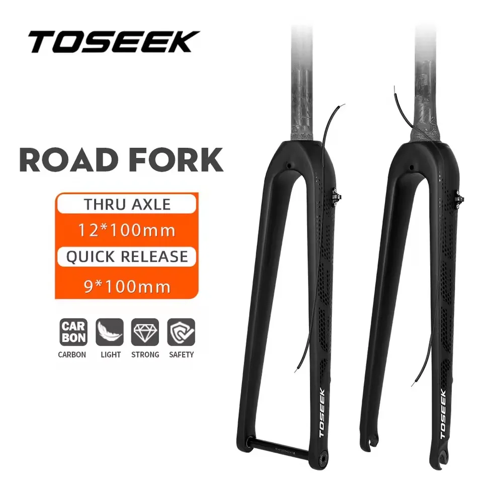 TOSEEK TFK-R20 Карбоновая вилка для шоссейного велосипеда | AliExpress