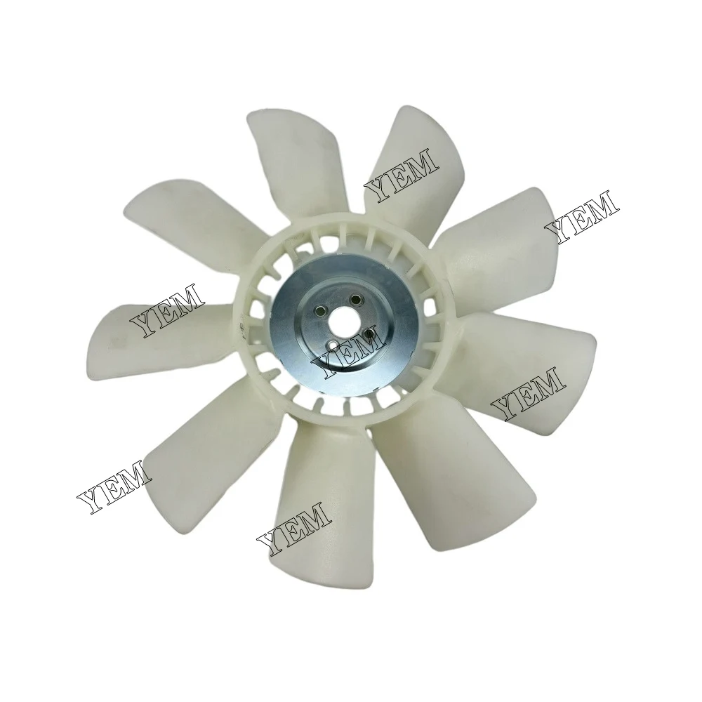 Лопасть вентилятора 1K955-74110 9 лопастей 4 отверстия запасные части для двигателя Isuzu