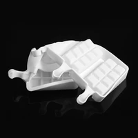 3d diy silicone ice cream mold handmade eco friendly popsicle mousse dessert freezer juice tray barrel maker mould cube