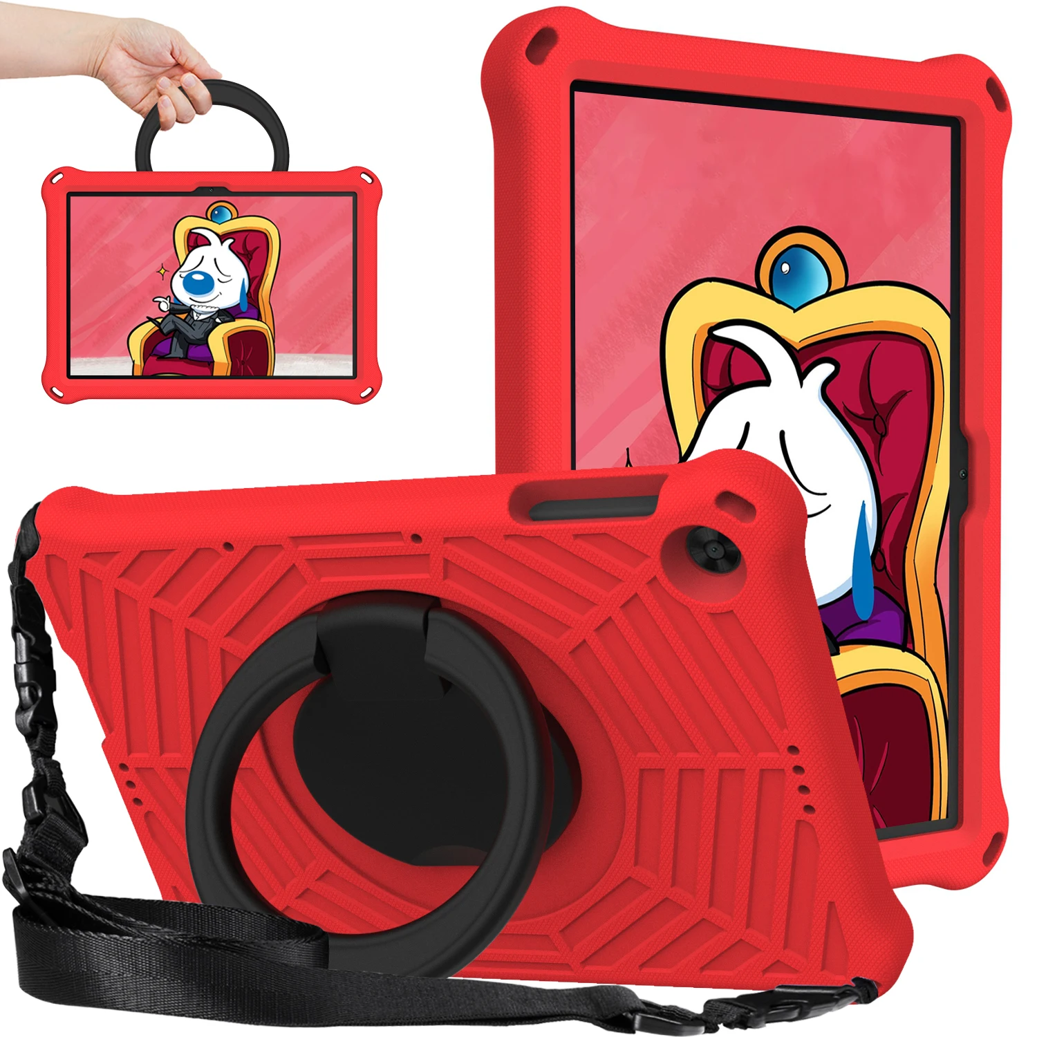 Вращающийся чехол из ЭВА для Huawei MatePad T 10 S T5 1 T8 8 0 MediaPad M6 4 M5 Lite чехол-подставка Honor Pad