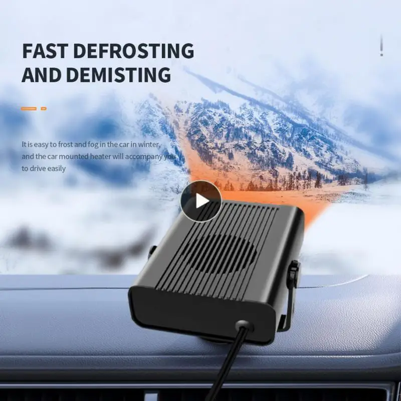 

.360 ° Rotation Vehicle-mounted Heater Portable Fast-heating Defroster Universal Automobile Parts Defrost And Demist