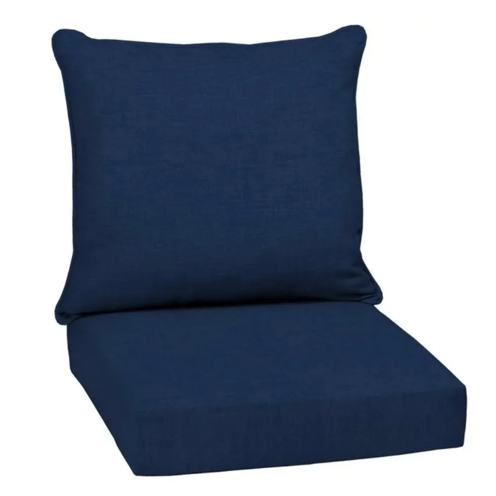 

Набор уличных подушек для глубокого сиденья, водоотталкивающие, устойчивые к выцветанию, нижняя часть глубокого сиденья и задняя Подушка для стула, дивана и дивана