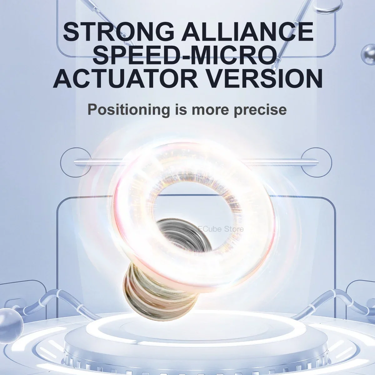 Пикуб Yj Mgc 4 Магнитный Скоростной Куб 4x4x4 Микроверсия Профессиональная