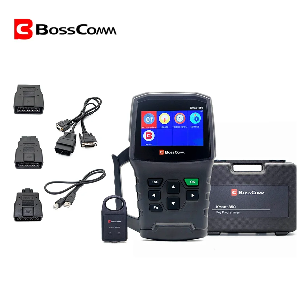 BOSSCOMM KMAX-850 2020 Автомобильный ключ для автомобиля-Программатор-инструмент