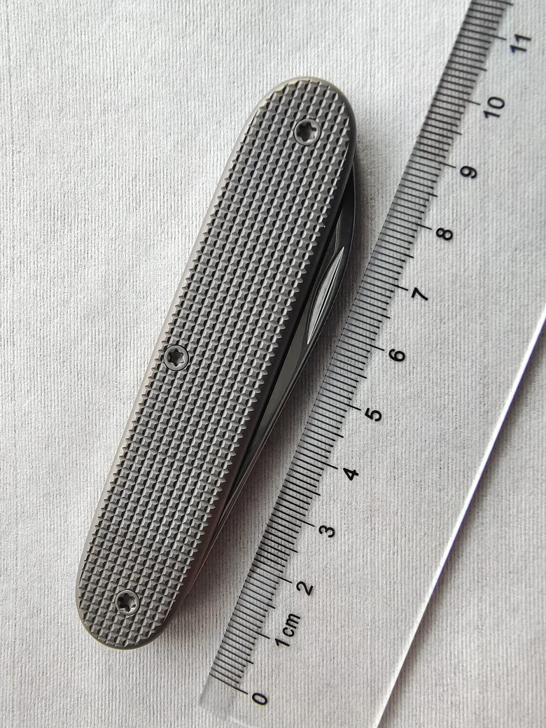 1 пара, одноразовые весы TC4 из титанового сплава швейцарской армии, 93 мм