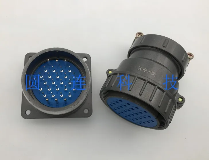 Авиационная вилка и розетка P55-30 Полюс P55K3Q P55J3A Круглый кабельный разъем с