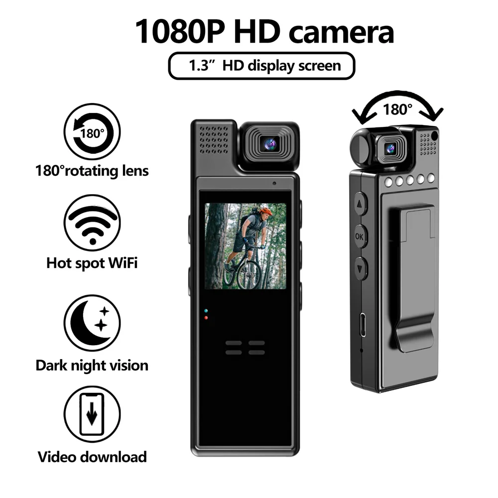 

Full HD 1080P Mini Camera Infrared Night Vision Motion Detection Small Body Cameras Sports DV DVR Video Surveillance Camcorder