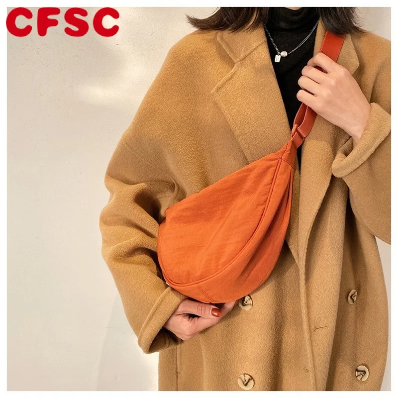 

Повседневная нейлоновая сумка-хобо через плечо для женщин, дизайнерские сумки на плечо, Большая вместительная сумка-тоут, Женская дорожная сумка-шоппер, женские кошельки 2021