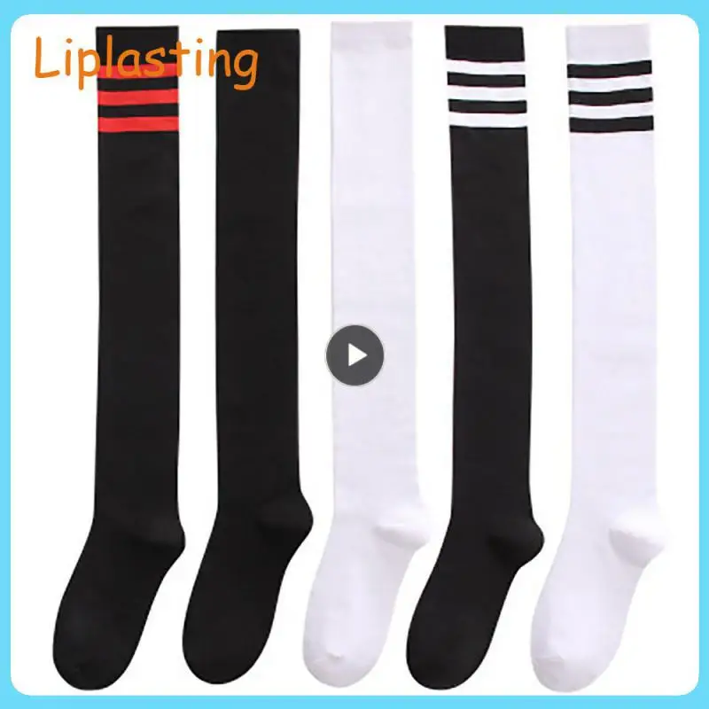 

1 pair Thigh High Stockings Over Knee High Socks Casual Socks for Girls Student Womens Sports Long Knee Socks Women's Stockings