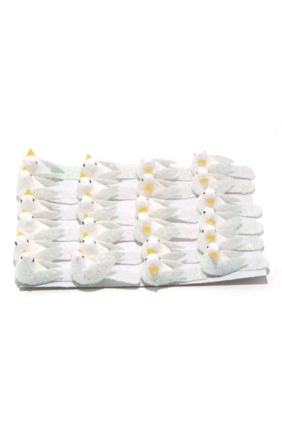 

Styrofoam Silvery Bird 24 Pcs wedding bride mariage henna