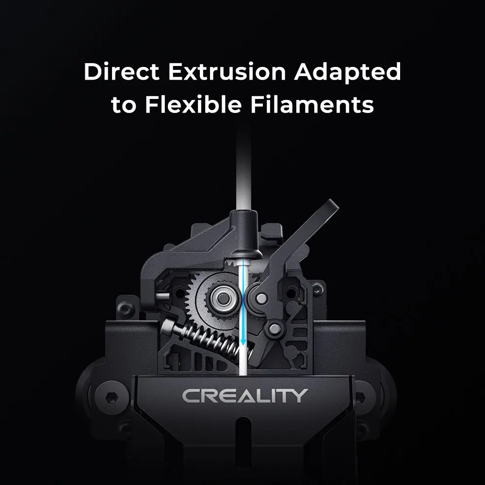 3D принтер Creality Ender-5 S1 экструдер Sprite высокая точность Z-ось скорость печати 250 мм/с CR