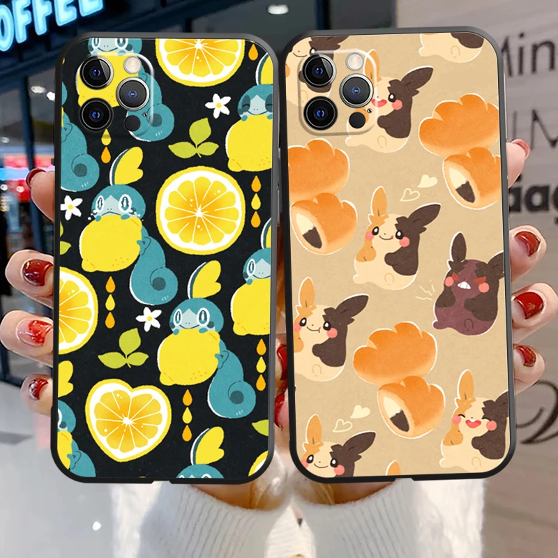 

Pokemon Pikachu Bandai Phone Cases For iPhone 11 12 Pro MAX 6S 7 8 Plus XS MAX 12 13 Mini X XR SE 2020 Cases Carcasa Soft TPU