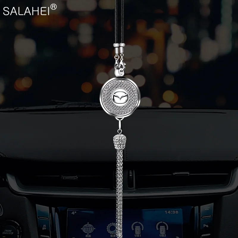 

Car Rearview Mirror Perfume Pendant for Mazda 2 3 5 6 BL BM GJ Atenza Axela Demio CX3 CX5 CX7 CX-9 CX8 Interior Accessories