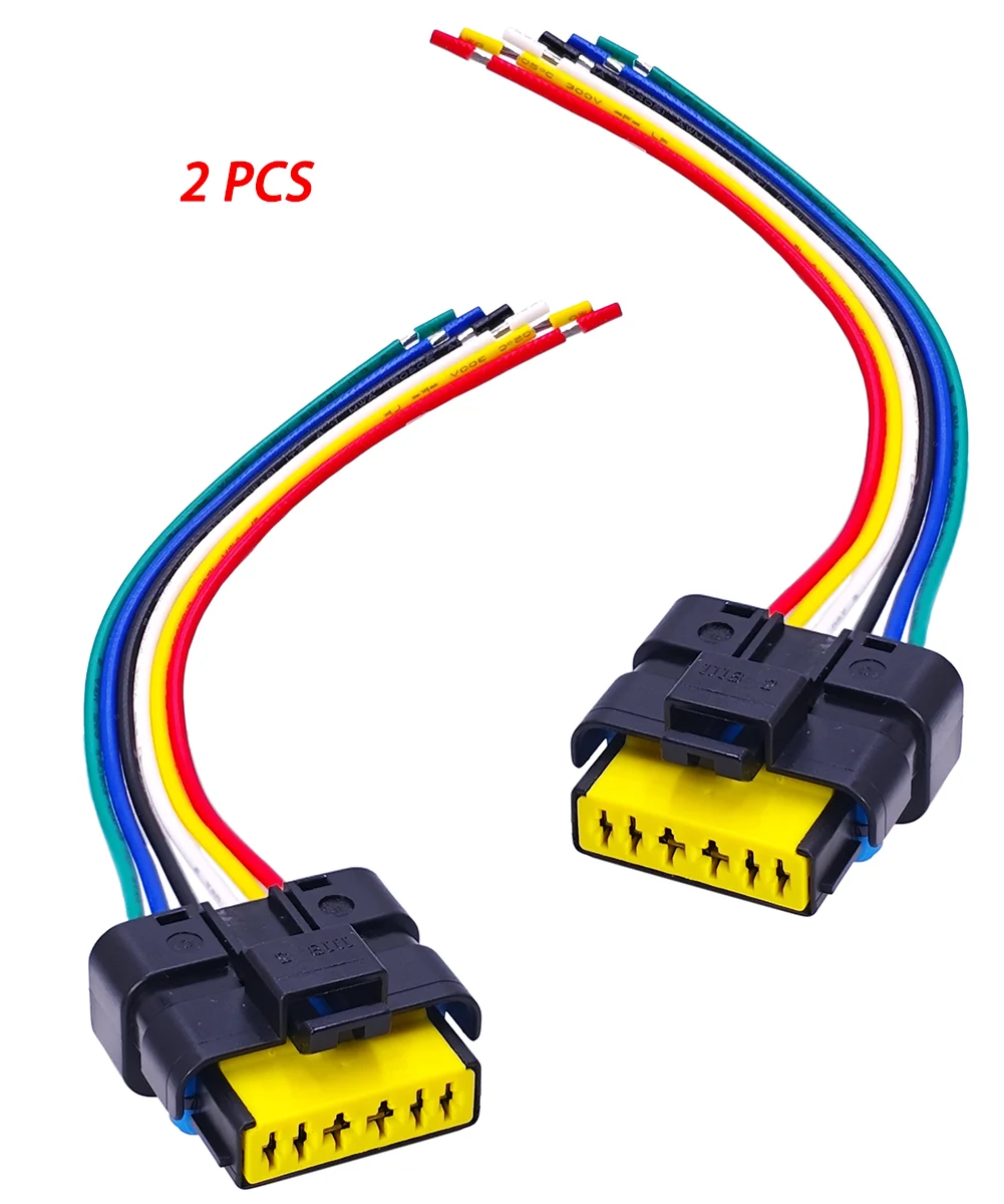 

Для Renault Clio III MK3 3 Euro Lutecia 2005-2014 задний фонарь, 6-контактный разъем, косичка, предварительно смонтированная проводка