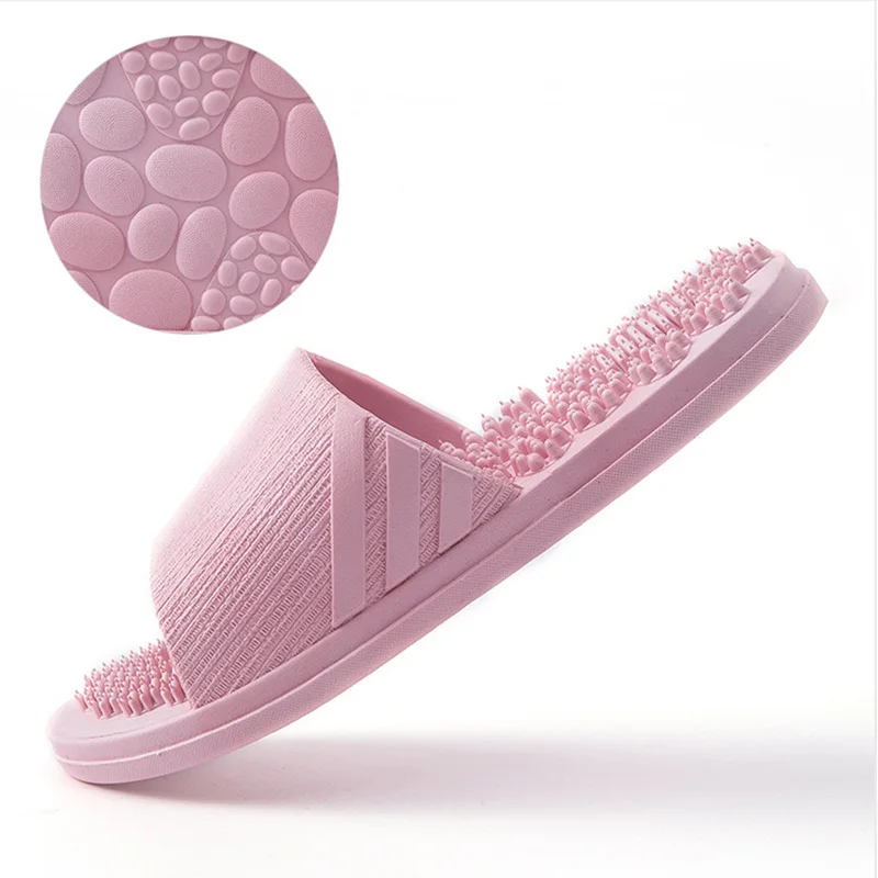 

Acupressure Massage Slippers Therapeutic Reflexology Sandals for Foot Acupoint Massage Shiatsu Arch Pain Relief Non-Slip Shoes