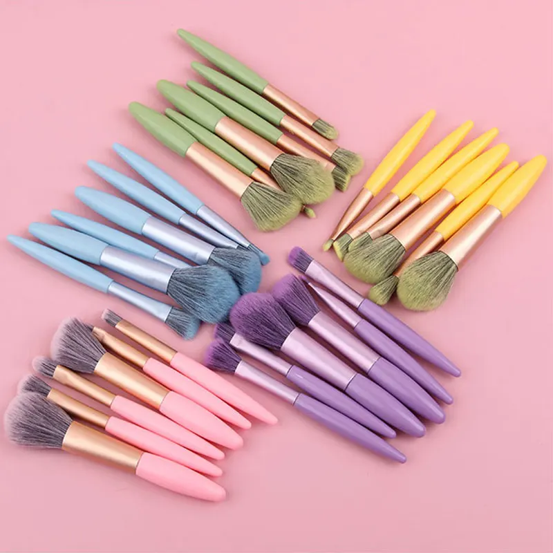 

6Pcs Portable Travel Women Makeup Brushes Set Portable Soft Concealer Beauty Foundation Eyeshadow Brush Makeup Tool With PVC Bag