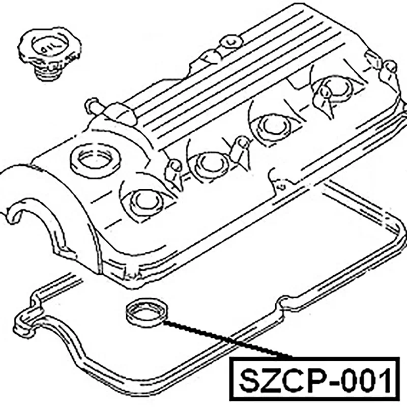 Новые оригинальные 4 шт. уплотнения для направляющих трубок свечей зажигания