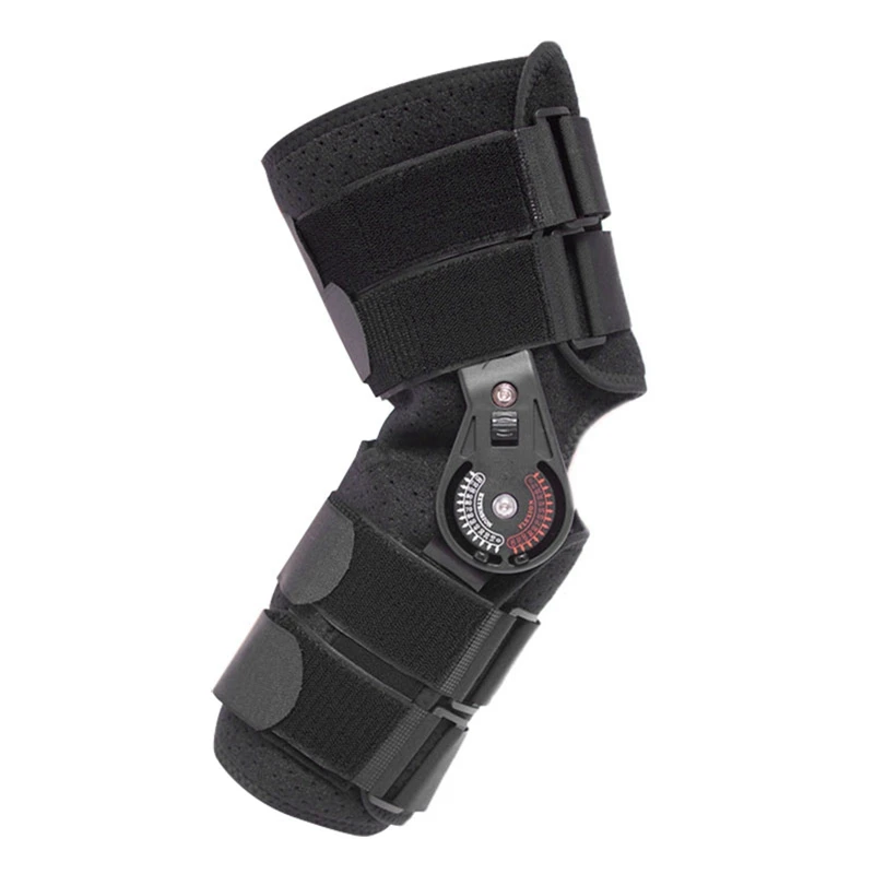 

Sports Knee Brace Dial Adjustable Angle Skin-Friendly And Breathable