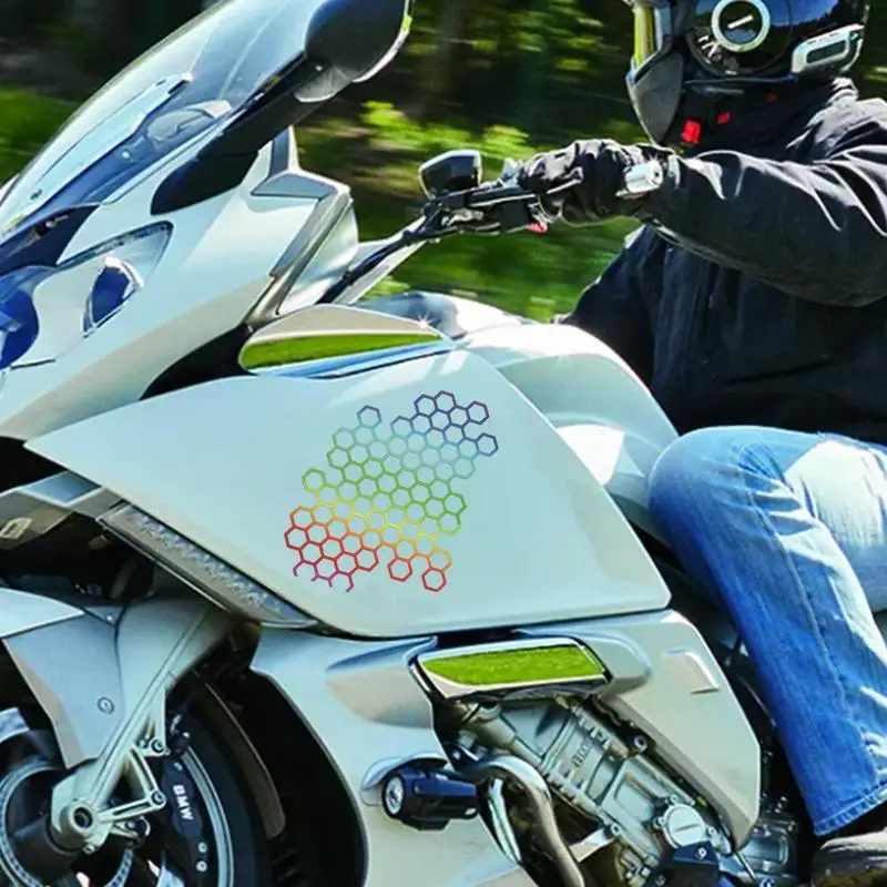 Мотоциклетные наклейки в виде сот водонепроницаемые для Vespa Px Ktm Piaggio Hello T Max 530 Gtx 750