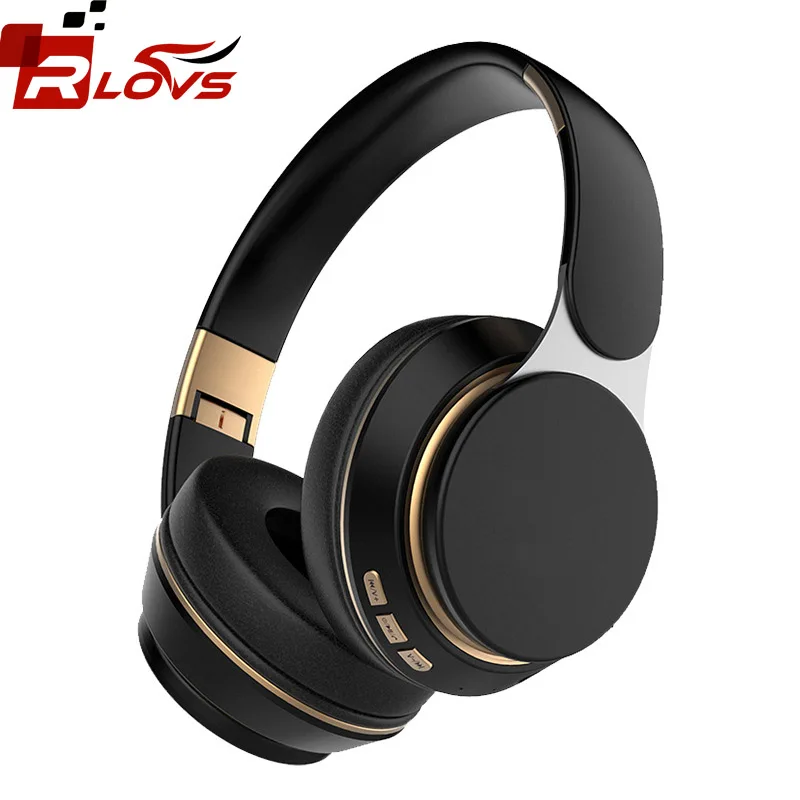 

2021 беспроводные наушники Bluetooth 5,0, складные наушники HiFi 9D Bass, стереонаушники, Спортивная гарнитура с микрофоном