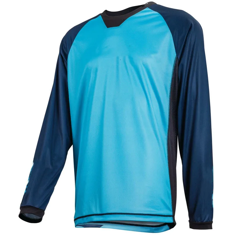

MTB DH Off Road Bicycle Tops Long Sleeve Downhill Jerseys Mountain Bike T-shirts Cross Country Sportswear Men's Cycling Clothing