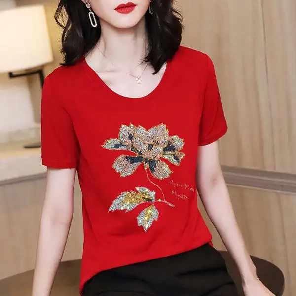 

ff19 2022 women's summer loose T-shirt,very comfortable